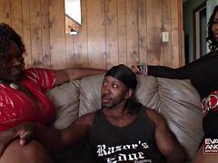 BIG BLACK BBW ASS Passion: Big Tits, Big Ass  Blowjob Porn