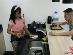 Amatőr, Brazil, Gesztenyebarna, Házi készítésű, Szopás, Tetkó