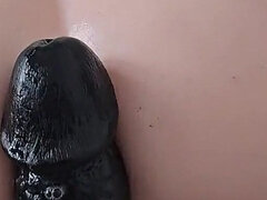 Lucia Stretches Your Ass with Her BBC Strap-on