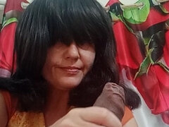 Amateur, Sucer une bite, Couple, Indienne, Mature, Pov