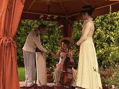 She Was Playing Cello and Her Lesbian Friend Came and They Started Kissing Each Other