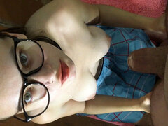 18 éves, Amatőr, Cumizás, Gesztenyebarna, Pár, Nagylány, Nézőpont, Orosz