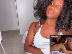 Lezzie, girl vibrator, lesbian sex
