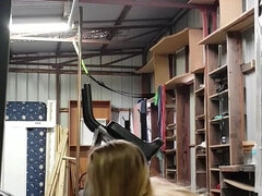 아마추어, 엉덩이, 큰 엉덩이, 금발의, 밀프