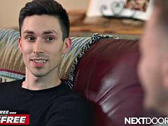 Inked Up Twink Smashes Bubble Butt Hunk - NextDoorStudios