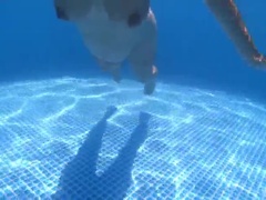 Pregnant Blonde Milf Mya Lane Gets Fucked in the Pool