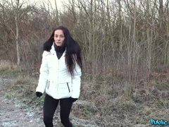 Dark-haired minx Lexi Dona sits her pussy down on Jason's cock