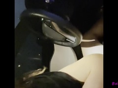 아마추어, 큰 엉덩이, 큰 음경, 자동차, 여자, 오르가슴, 조그마한, 공개적인