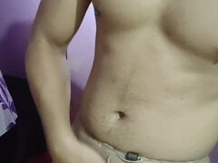 Village Desi Boy Showing Big Hard Dick and Jerking