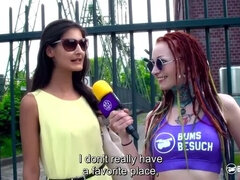 Amaterji, Rjavolaska, Nemke, Hd, Zunaj, Koščena