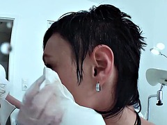 Brunette Bitch Fucks the Doc