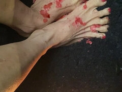 Filipiner, Fotfetisj, Hjemmelaget, Alene