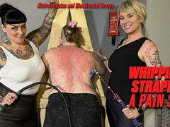 Sadomasochismus, Grosser arsch, Blondine, Braunhaarige, Weibliche domination, Lesbisch, Milf, Bestrafung