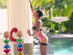 Chica, Gorda, Hd, Desnudo, Al aire libre, Público, Coño, Tetas