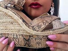 Bondage disciplin sadomasochisme, Brunette, Fetish, Italiener, Lesbisk