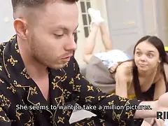 Avsugning, Hd, Rimjobb, Rysk, Stockings, Tonåring, Trekant, Tuttar