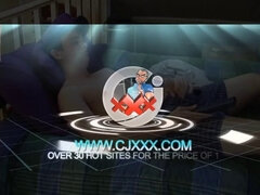 Sweet young Connor jerks off, lies down, sticks hands in pants, gets a stiff one, and cums all over his stomach