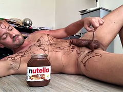 デカチン, イく瞬間, ゲイ, 手コキする, オナニー