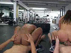 lovemaking at the Gym with fitness tarts
