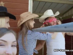 Southern sluts sucking cowboys big dick