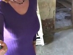 Leie, Grosse titten, Crossdresser, Süss, Milf, Im freien, Stiefmutter, Titten