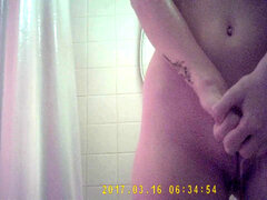 Teen shower, nubile, shower