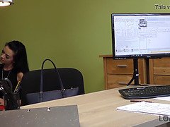 면접, 오랄섹스, 쿠거, 음경, 핸드잡, 밀프, 엄마, 빨아들이는