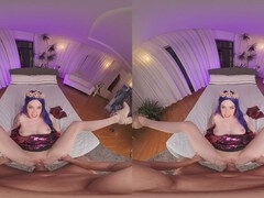 Reverse cowgirl vr, guy vr, deep throat vr
