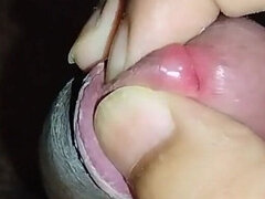 Foreskin Closeup and Making Hard Dick Show in Close