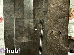 Bagno, Europea, Toccando, Hd, Doccia, Solo, Figlio, Bagnata