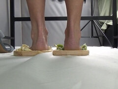 I Trample the Fruit with My Feet. Lick My Legs