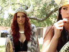 Brunetka, Lesbické, Nahota, Pička