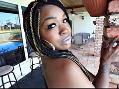 Baben, Bbw stor vacker kvinna, Stor kuk, Svart, Ebenholts