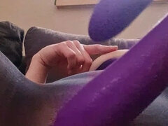 Hembra, Masturbación, Orgasmo, Coño, Solo, Vibrador