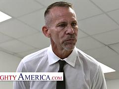 Cute student Sherrie Moon needs Professors cock to focus