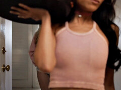 Dyke enjoys fingering BFF lez pussy in 69 position