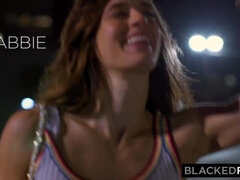 BLACKEDRAW These two white girls on vacation wanted fun with a real man