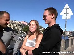 Arsch, Blasen, Flotter vierer, Gruppe, Hardcore, Hd, Orgie, Party