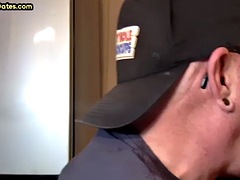 Leie, In den arsch, Blasen, Schwul, Handjob, Reif, Ablutschen, Tätowierung