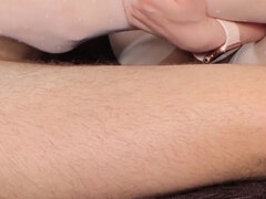 Amaterji, Zunanji izliv, Footjob, Dekle drka tiča, Najlon, Dokolenke