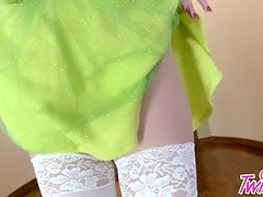 Stor stjärt, Stora tuttar, Cougar, Långt ner i halsen, Klackar, Milf, Mamma, Stockings