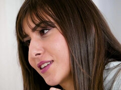 Amatør, Kukk suging, Brunette, Ansiktssperm, Hd, Slikking, Naturlige bryster, Ridning