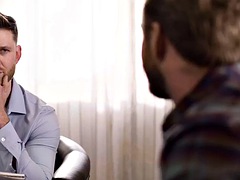 Anaal, Sperma shot, Homo, Harig, Tatoeage