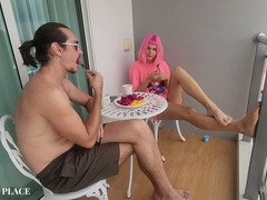 Amatéři, Britské, Pár, Německé, Homemade, Venku, Punčochy, Teenka