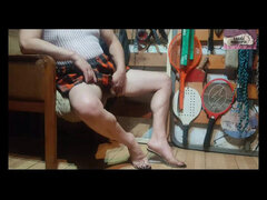 아마추어, 발, 페티쉬, 포르투칼인, 혼자