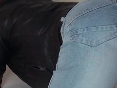 4 Cum Bombs for My Tight Jeans Ass-pussy