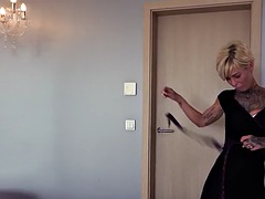 Public BJ German amateur MILF POV fucked in hotel room