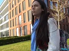 18, 오랄섹스, 흑갈색 머리, 사정 샷, Hd, 셀카, 공개적인, 러시아인