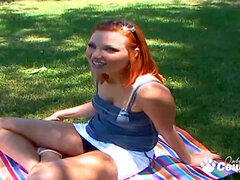 큰 음경, 흑인, 오랄섹스, 사정 샷, 얼굴에, 목구멍이 막히는, 현실, 빨간 머리