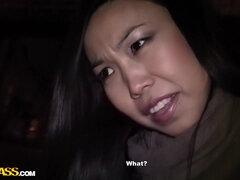 Asiat, Brunette, Gangbang, Gruppe, Hårdt, Strømper